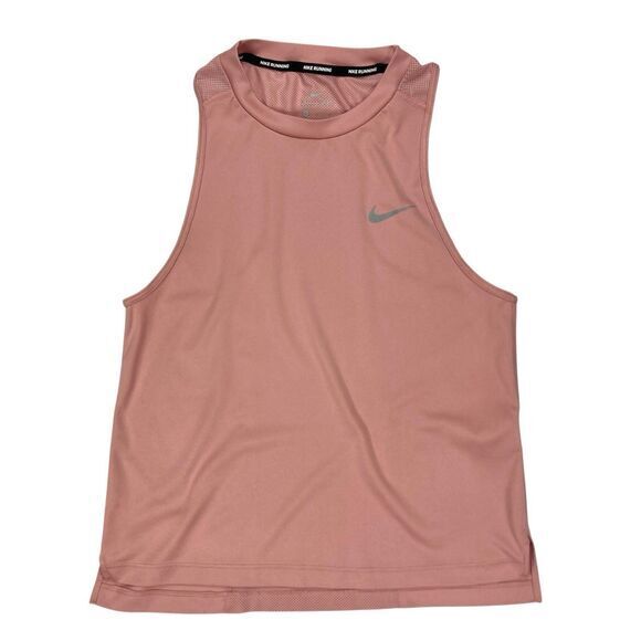 Nike Tank Top Womens Small Pink Dry Miler Running Pink Workout Gym Yoga Athletic - Picture 3 of 16